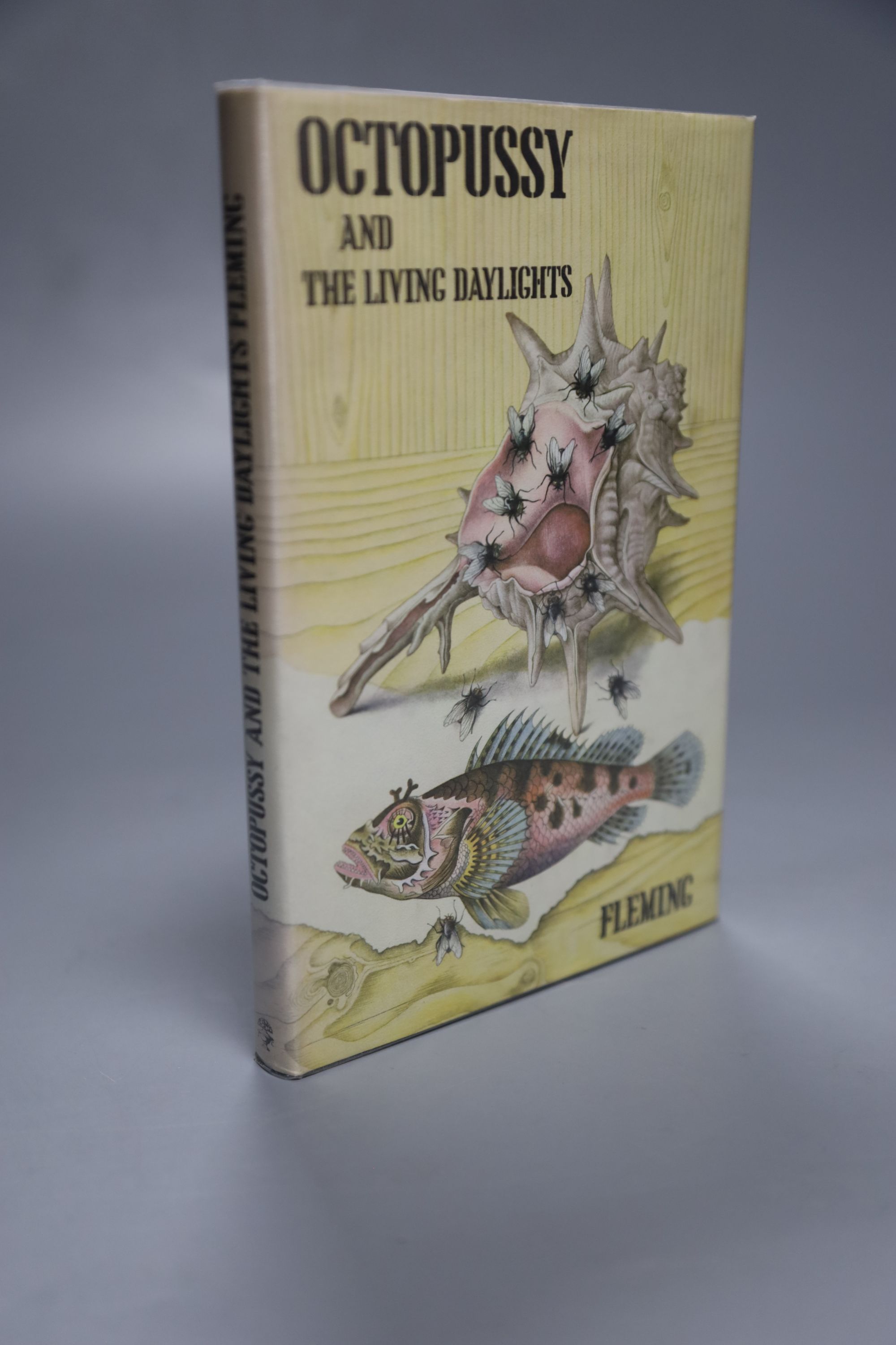 Fleming, Ian - Octopussy and The Living Daylights, 1st edition (1st impression, 3rd issue), d/wrapper, 1966